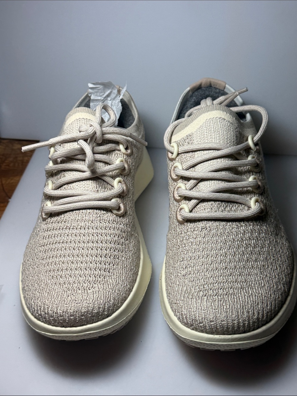 allbirds Women's Knit Sneakers in Beige/Cream